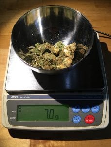 cococannabutter weigh it