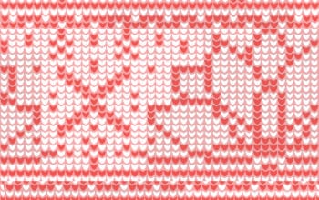 Cannabis print red ribbon design | Dockside Cannabis