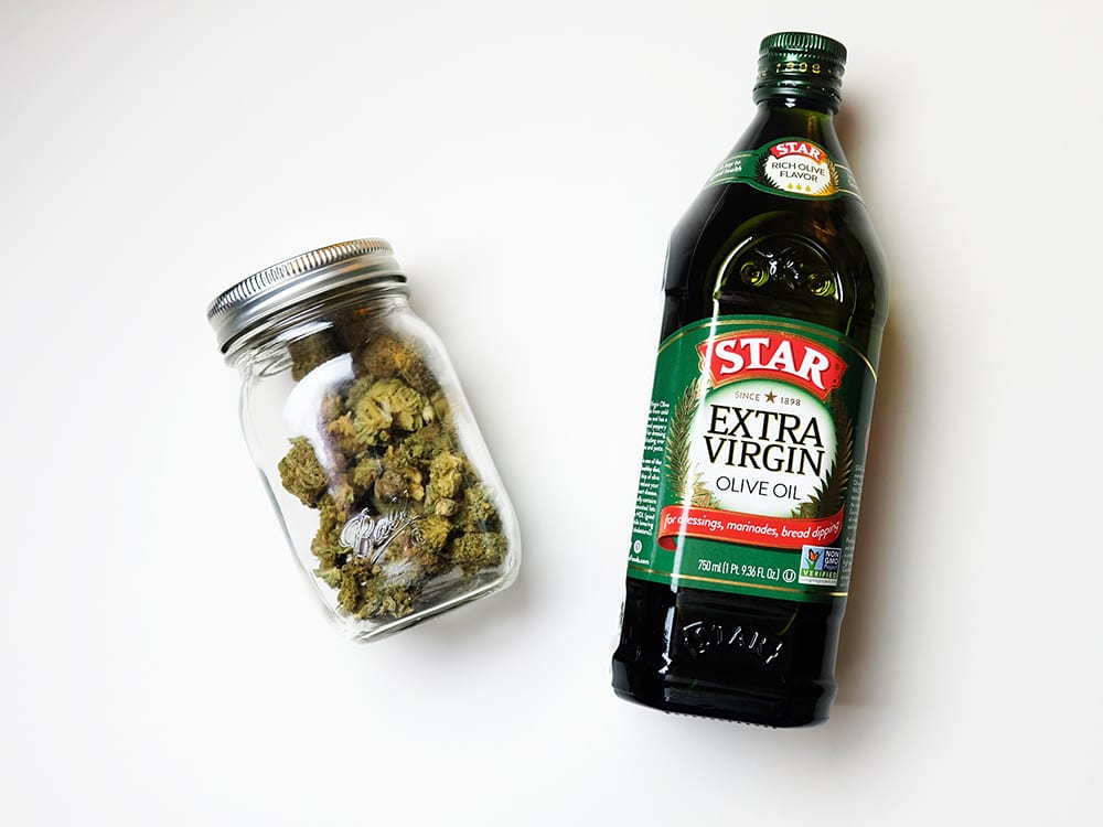 weed olive oil