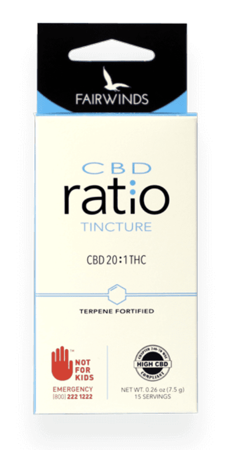 packaged CBD product from Fairwinds brand | Dockside Cannabis