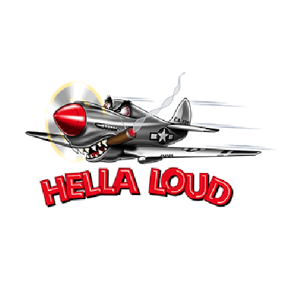 Hella Loud Logo | Dockside Cannabis