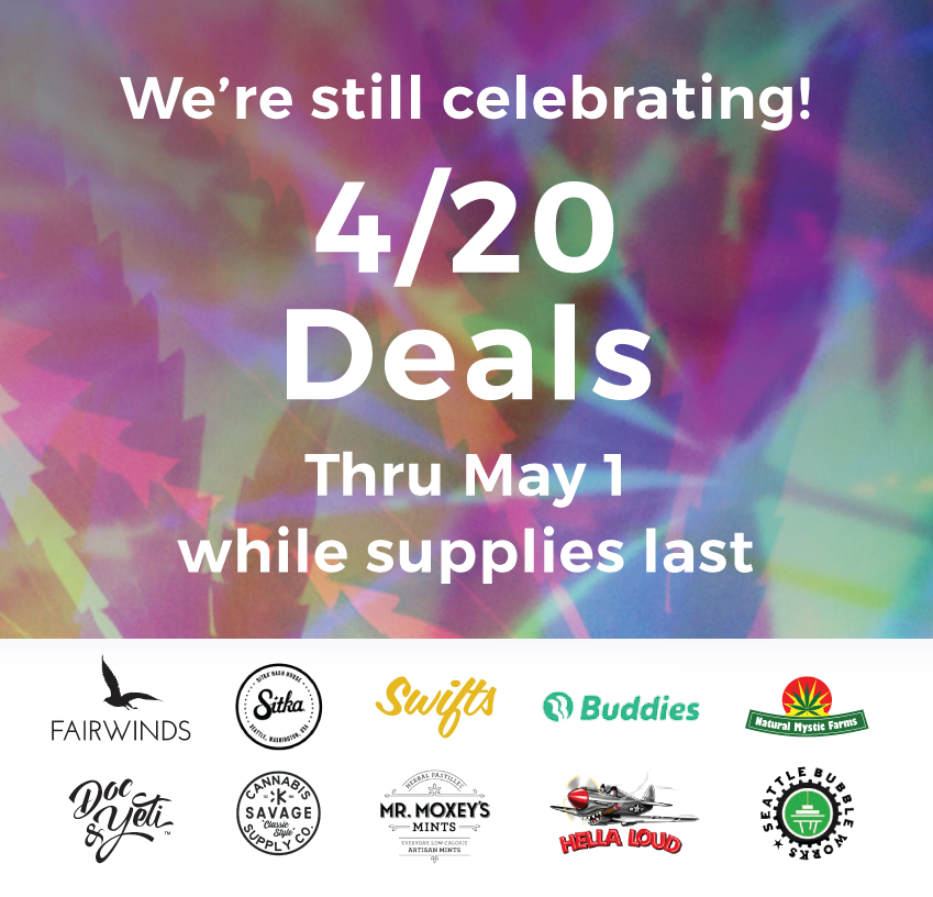 We're still celebrating with deals thru May 1st