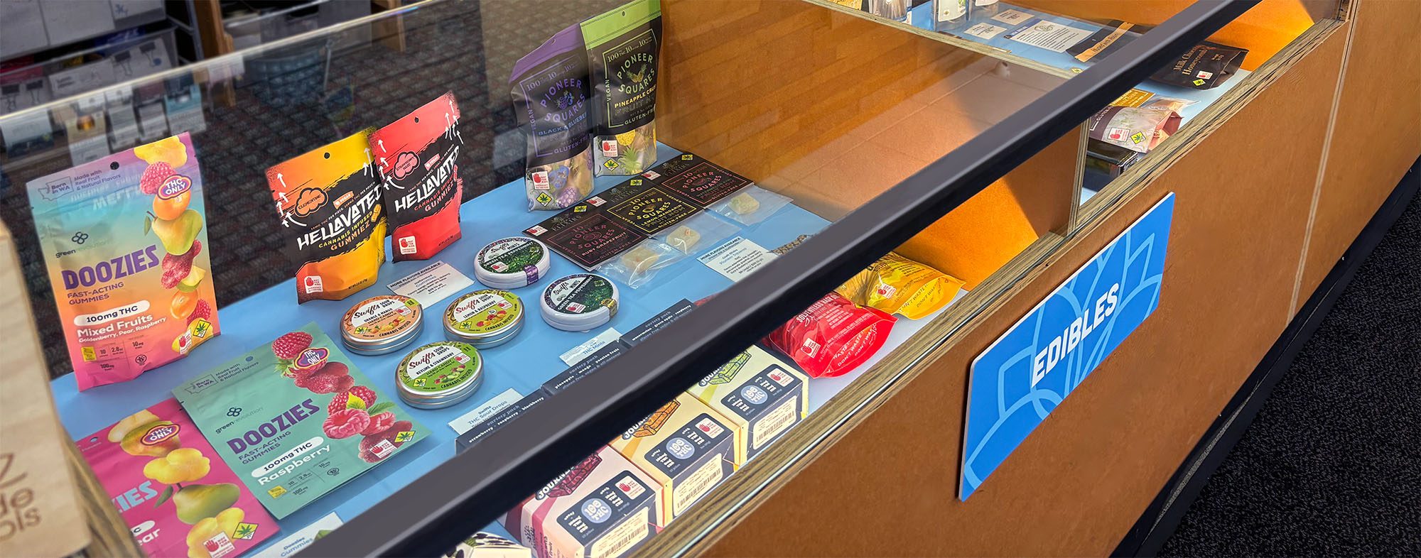 Edibles Display Case | Dockside Shoreline