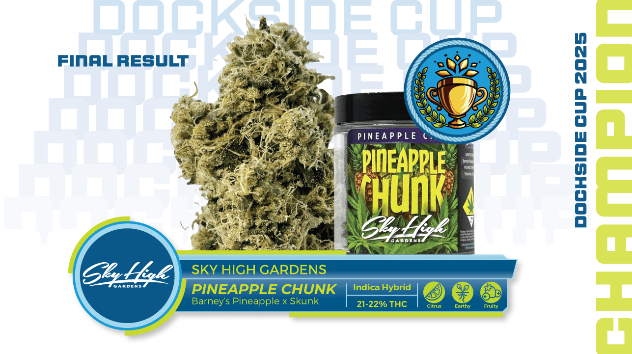Dockside Cup 2025 Champion | Sky High Gardens | Pineapple Chunk