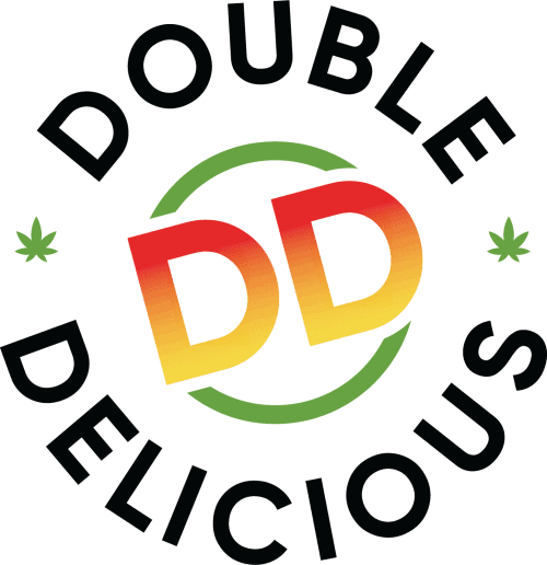 Logo of Double Delicious, a cannabis brand