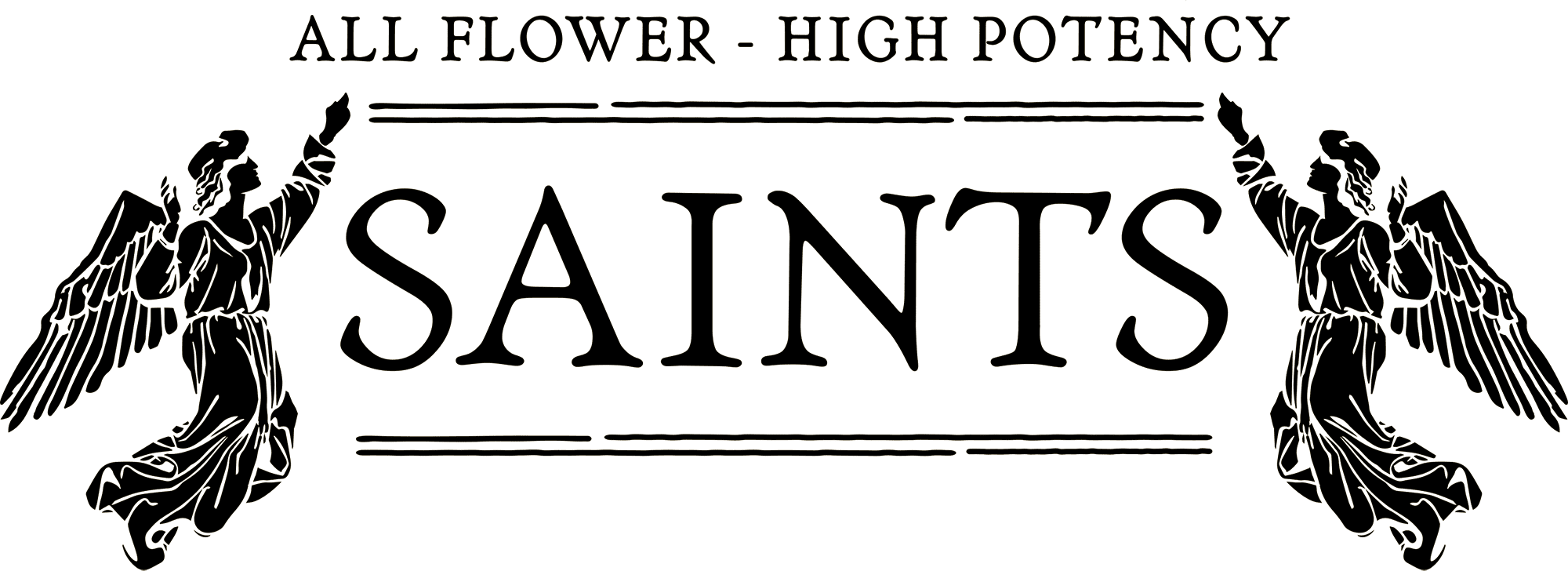 Logo of Saints, a cannabis brand