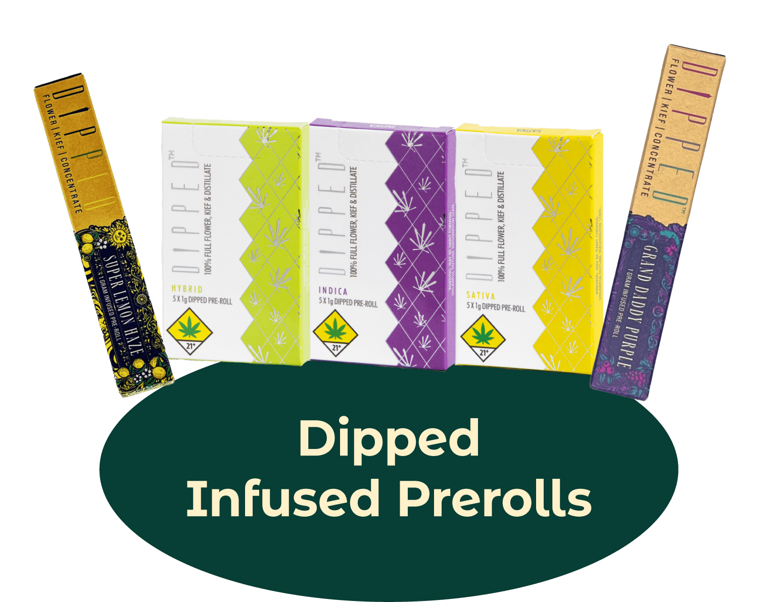 Dipped prerolls on sale for 4th of July